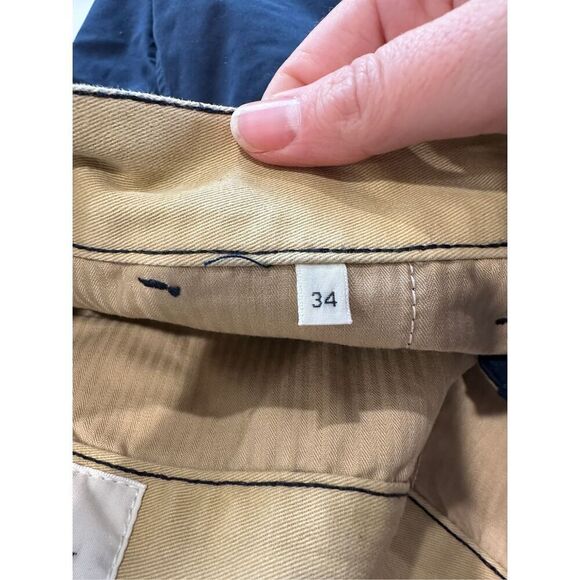 Rag & Bone Straight Leg Navy Pants Size 18 / 34 - Picture 7 of 8